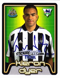 Sticker Kieron Dyer - Premier League Inglese 2004-2005 n. 422 - Merlin