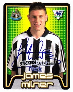 Cromo James Milner - Premier League Inglese 2004-2005 - Merlin