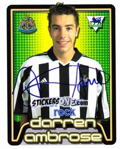 Sticker Darren Ambrose - Premier League Inglese 2004-2005 - Merlin