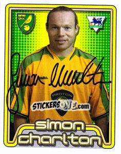 Cromo Simon Charlton - Premier League Inglese 2004-2005 - Merlin