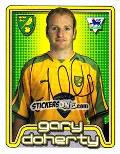Sticker Gary Doherty - Premier League Inglese 2004-2005 n. 444 - Merlin
