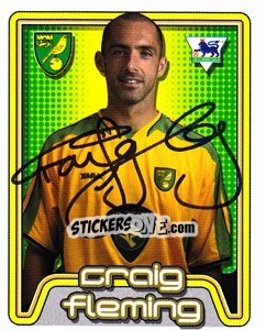 Sticker Craig Fleming - Premier League Inglese 2004-2005 n. 447 - Merlin