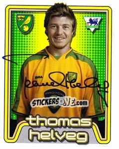 Sticker Thomas Helveg - Premier League Inglese 2004-2005 n. 448 - Merlin