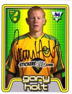 Sticker Gary Holt - Premier League Inglese 2004-2005 n. 450 - Merlin