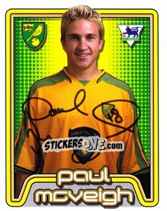 Figurina Paul McVeigh - Premier League Inglese 2004-2005 - Merlin