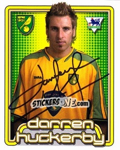 Figurina Darren Huckerby - Premier League Inglese 2004-2005 - Merlin