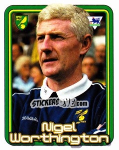 Cromo Nigel Worthington (The Manager) - Premier League Inglese 2004-2005 - Merlin