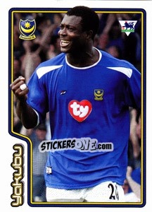 Figurina Yakubu (Star Player) - Premier League Inglese 2004-2005 - Merlin