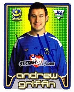 Sticker Andrew Griffin - Premier League Inglese 2004-2005 - Merlin