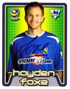 Sticker Hayden Foxe - Premier League Inglese 2004-2005 n. 473 - Merlin