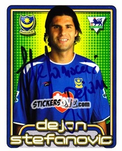 Sticker Dejan Stefanovic - Premier League Inglese 2004-2005 n. 474 - Merlin