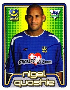 Figurina Nigel Quashie - Premier League Inglese 2004-2005 - Merlin