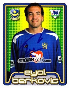 Sticker Eyal Berkovic - Premier League Inglese 2004-2005 - Merlin