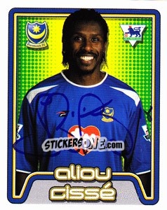Sticker Aliou Cissé - Premier League Inglese 2004-2005 n. 480 - Merlin