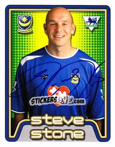 Cromo Steve Stone - Premier League Inglese 2004-2005 - Merlin