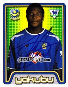 Sticker Yakubu - Premier League Inglese 2004-2005 n. 484 - Merlin