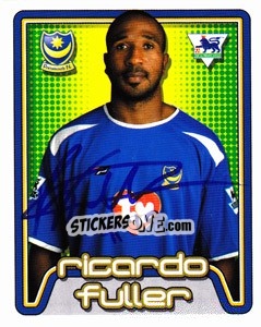 Figurina Ricardo Fuller - Premier League Inglese 2004-2005 - Merlin