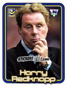 Sticker Harry Redknapp (The Manager) - Premier League Inglese 2004-2005 n. 487 - Merlin