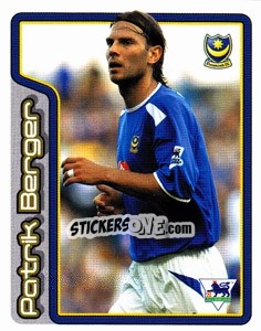 Figurina Patrik Berger (Key Player) - Premier League Inglese 2004-2005 - Merlin
