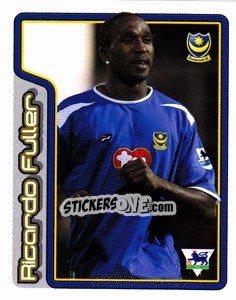 Figurina Ricardo Fuller (Key Player) - Premier League Inglese 2004-2005 - Merlin