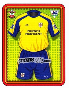 Sticker Away Kit - Premier League Inglese 2004-2005 - Merlin