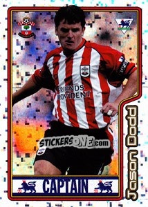 Sticker Jason Dodd (Captain) - Premier League Inglese 2004-2005 n. 496 - Merlin