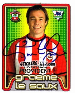 Cromo Graeme Le Saux - Premier League Inglese 2004-2005 - Merlin
