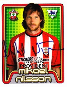 Sticker Mikael Nilsson - Premier League Inglese 2004-2005 n. 504 - Merlin