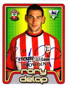 Sticker Rory Delap - Premier League Inglese 2004-2005 n. 505 - Merlin