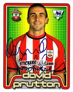 Cromo David Prutton - Premier League Inglese 2004-2005 - Merlin