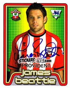 Sticker James Beattie - Premier League Inglese 2004-2005 n. 512 - Merlin