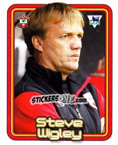 Sticker Steve Wigley (The Manager) - Premier League Inglese 2004-2005 - Merlin