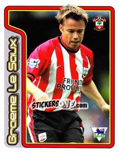 Figurina Graeme Le Saux (Key Player) - Premier League Inglese 2004-2005 - Merlin