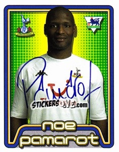 Cromo Noe Pamarot - Premier League Inglese 2004-2005 - Merlin