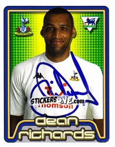 Figurina Dean Richards - Premier League Inglese 2004-2005 - Merlin