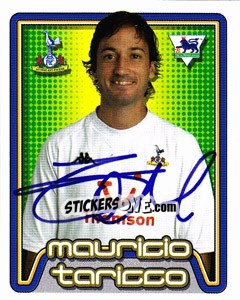 Cromo Mauricio Taricco - Premier League Inglese 2004-2005 - Merlin