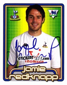 Figurina Jamie Redknapp - Premier League Inglese 2004-2005 - Merlin
