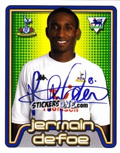 Sticker Jermain Defoe - Premier League Inglese 2004-2005 - Merlin