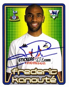Sticker Frederic Kanouté - Premier League Inglese 2004-2005 - Merlin