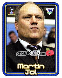 Cromo Martin Jol (The Manager) - Premier League Inglese 2004-2005 n. 543 - Merlin