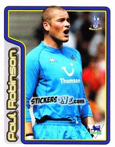 Sticker Paul Robinson (Key Player) - Premier League Inglese 2004-2005 - Merlin