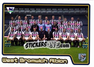 Sticker Team Photo - Premier League Inglese 2004-2005 n. 548 - Merlin