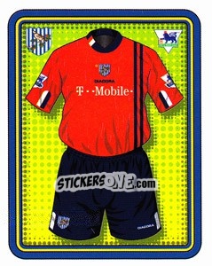Sticker Away Kit - Premier League Inglese 2004-2005 n. 550 - Merlin