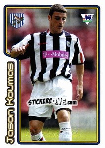 Cromo Jason Koumas (Star Player) - Premier League Inglese 2004-2005 - Merlin