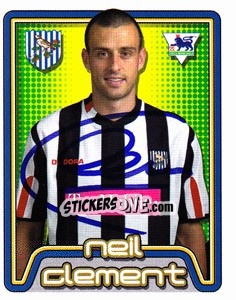 Cromo Neil Clement - Premier League Inglese 2004-2005 - Merlin