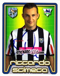 Sticker Riccardo Scimeca - Premier League Inglese 2004-2005 n. 560 - Merlin