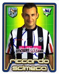 Cromo Riccardo Scimeca - Premier League Inglese 2004-2005 - Merlin