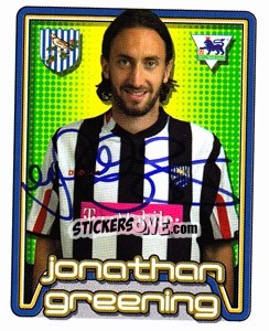 Figurina Jonathan Greening - Premier League Inglese 2004-2005 n. 561 - Merlin