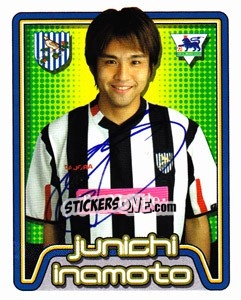 Cromo Junichi Inamoto - Premier League Inglese 2004-2005 - Merlin