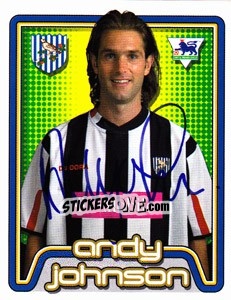 Sticker Andy Johnson - Premier League Inglese 2004-2005 n. 563 - Merlin